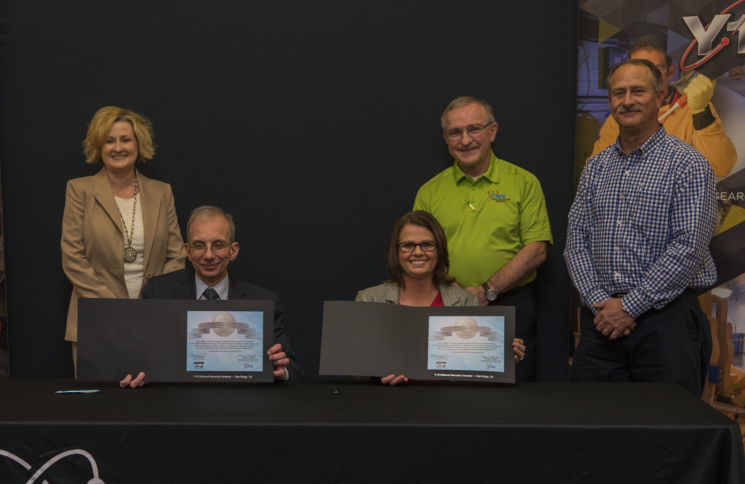 2019 Mentor-Protégé agreement signing ceremony