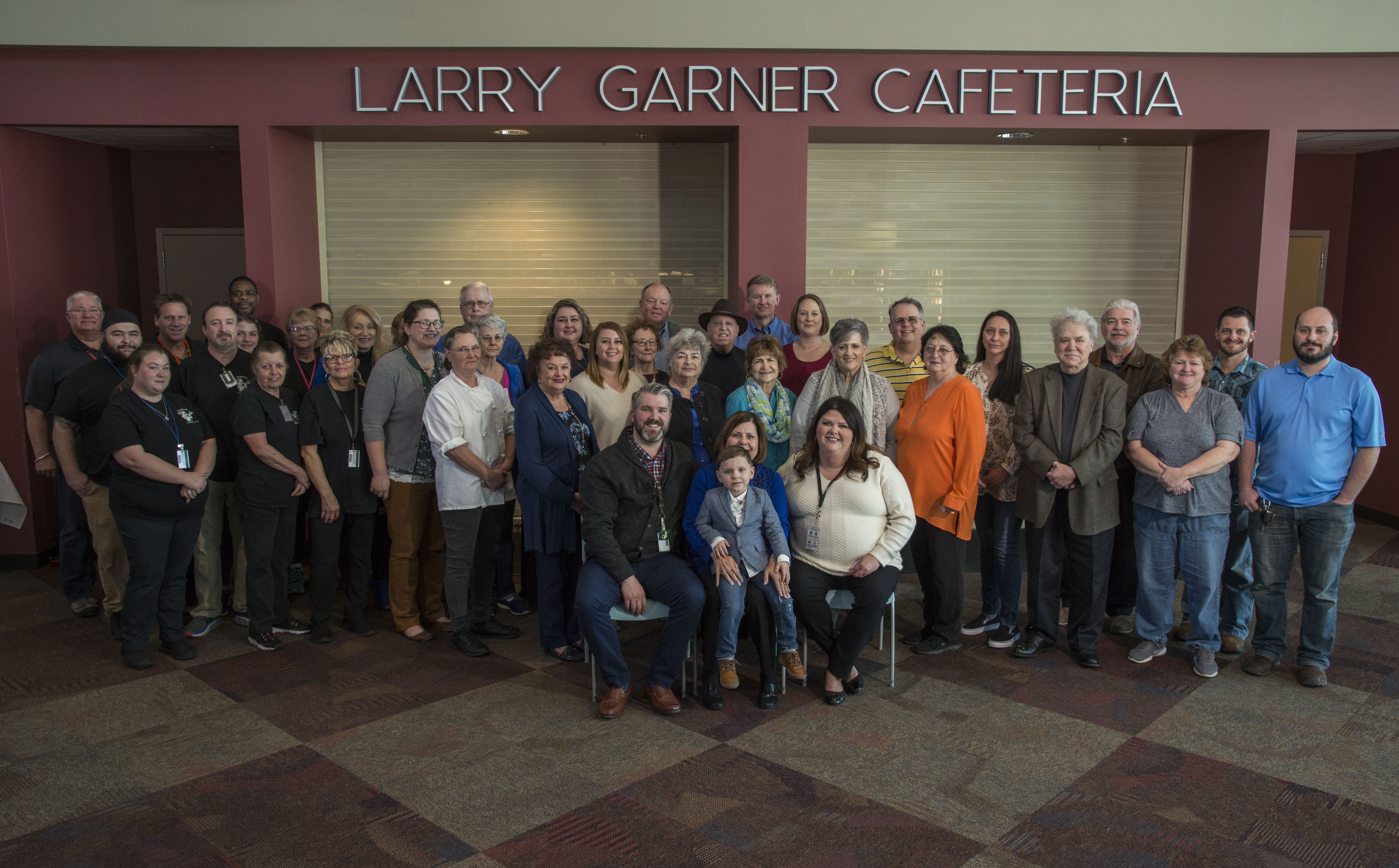  Y-12’s Jack Case Center cafeteria was named the Larry Garner Cafeteria in December 