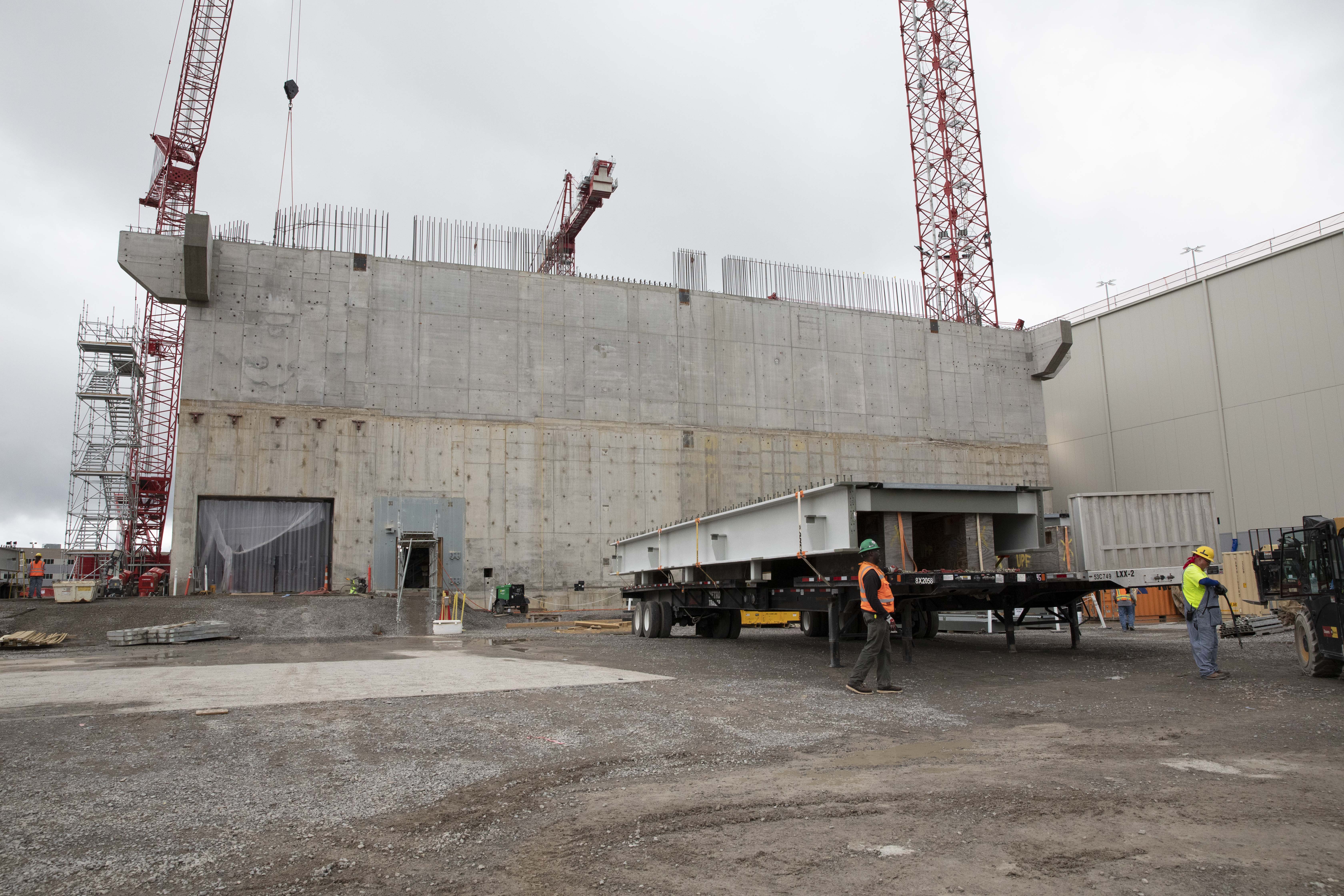 The UPF Project completed 12 Main Process Building (MPB) Concrete Wall Placements in just two months
