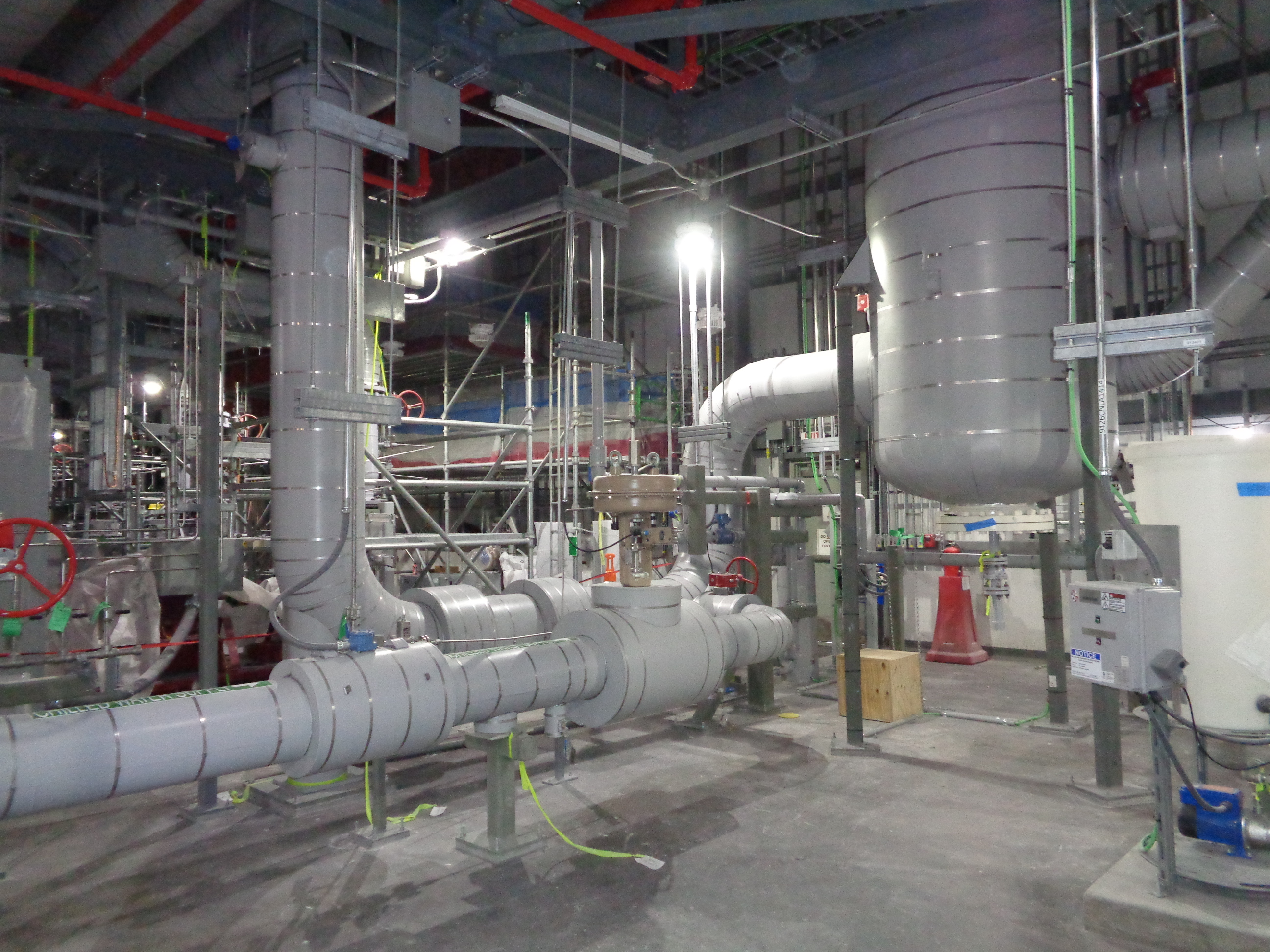 Mechanical Electrical Building chilled water system 