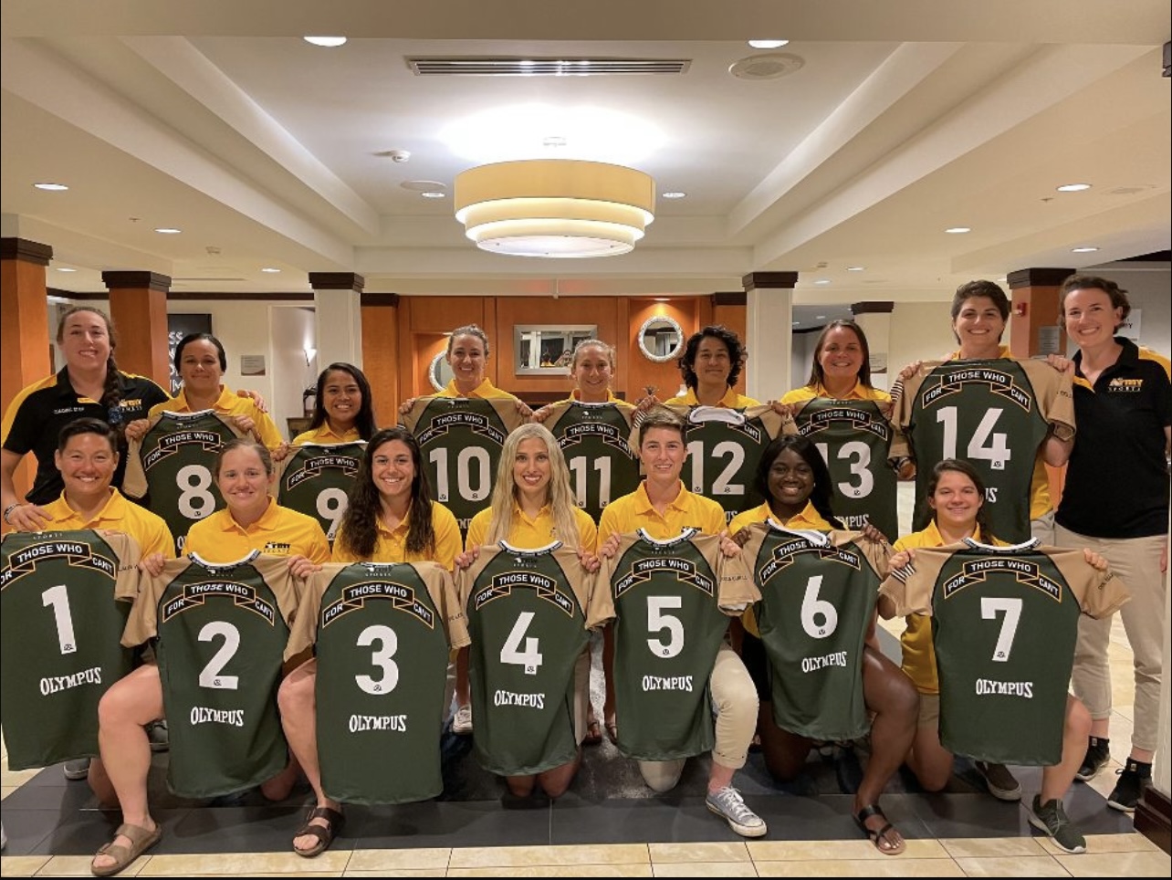 Y-12er Ally Derthick picked up rugby and became the only athlete from the National Guard on the 14-member All-Army Women’s Rugby team. She’s also one of 90 athletes (men and women) in the U.S. Army to be named to an All-Army athletics team