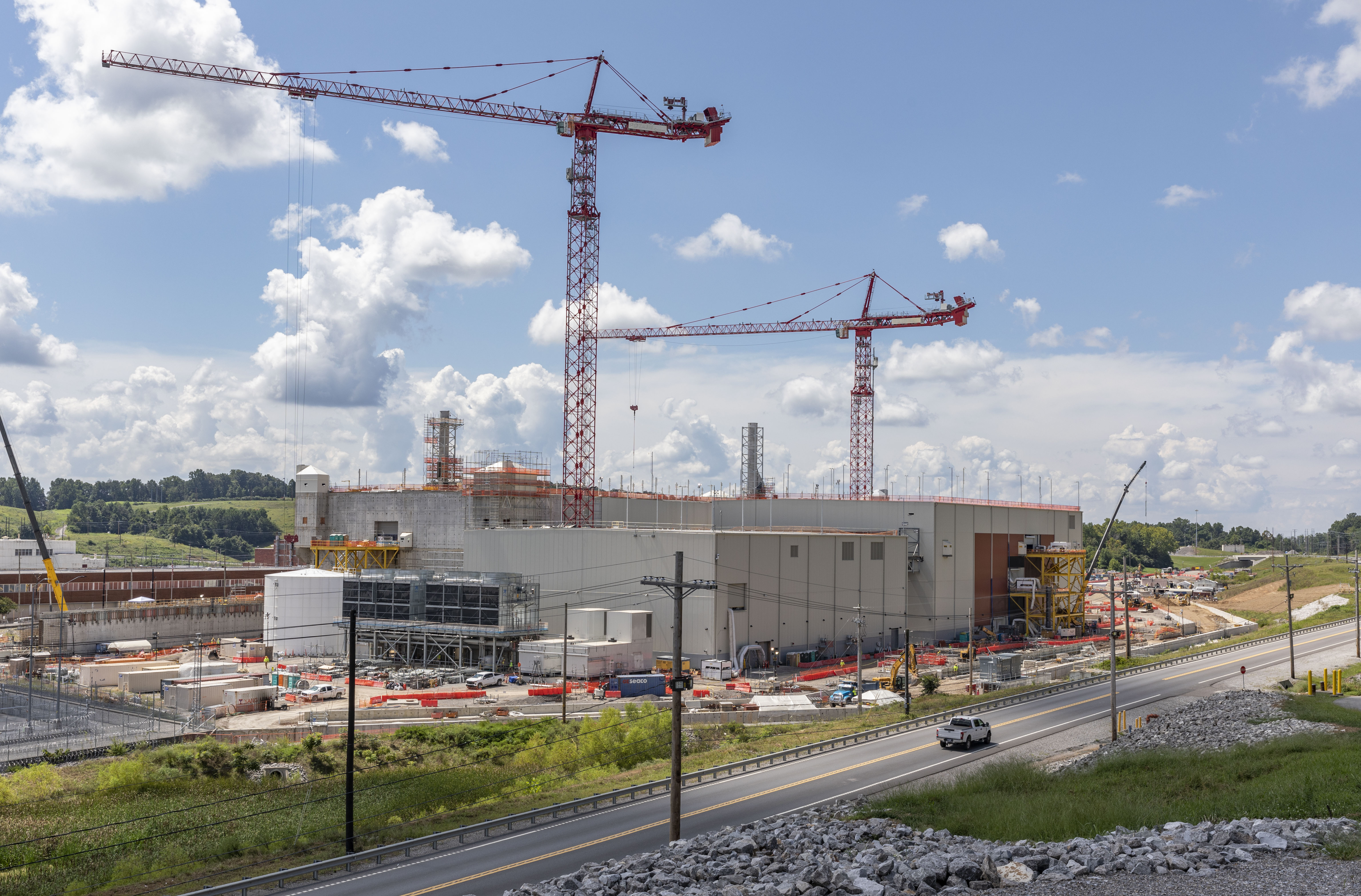 UPF construction site late-August 2022