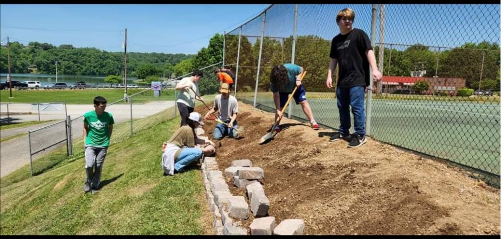 One of the STEM grants will support the continuation of a project funded last year focused on civil and environmental engineering through landscaping at Roane County High School.