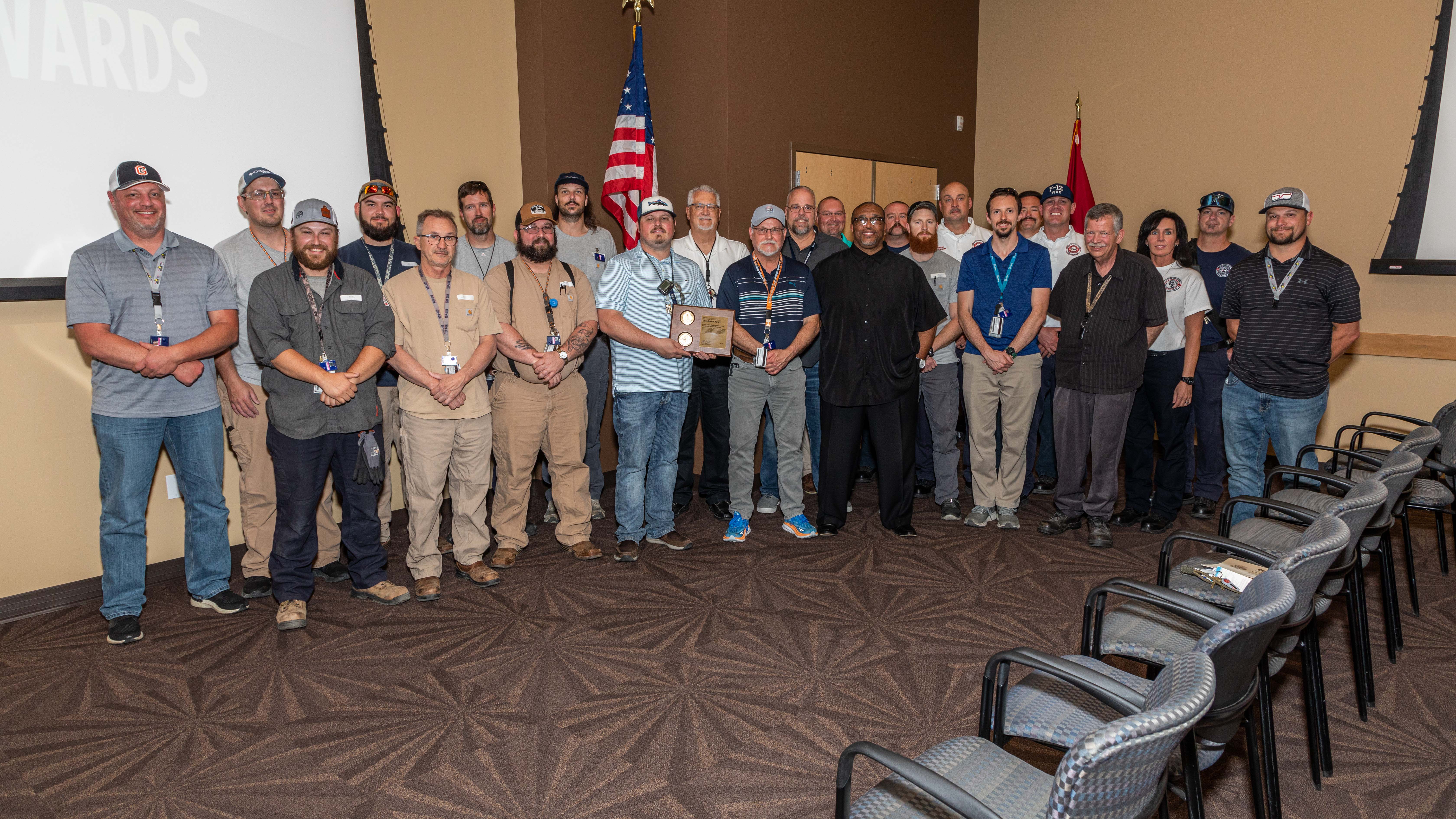 Improving fire systems maintenance and operations by reducing the corrective maintenance backlog and establishing a routine prioritization and scheduling program earned this team an Award of Excellence. 