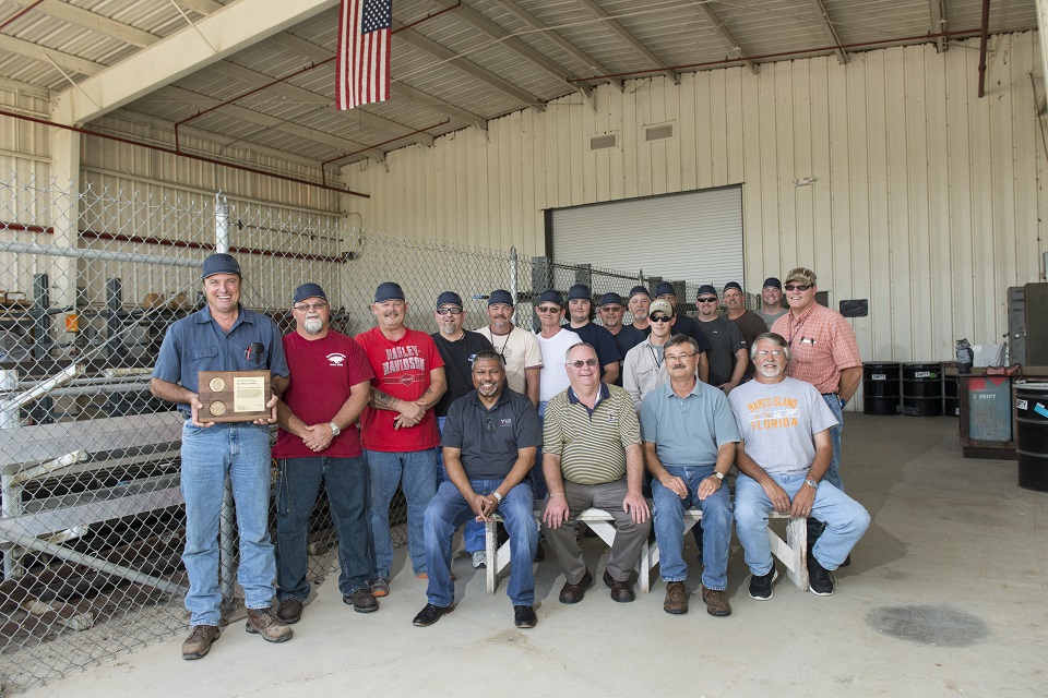 The 50 year sprinkler head replacement crew