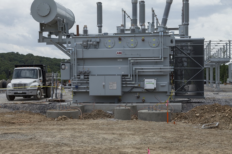 The Pine Ridge substation now serves the Y-12 site, including the Uranium Processing Facility