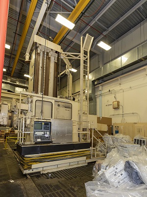 This five-axis mill has been dismantled at Alpha-1.