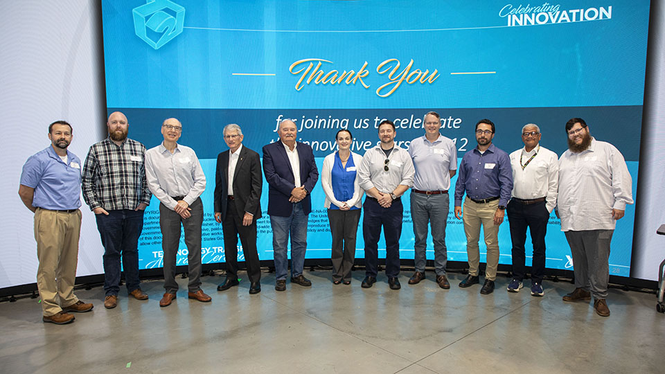 Several Y-12 employees were honored for contributing to the site’s success in technology transfer, including several patents.   