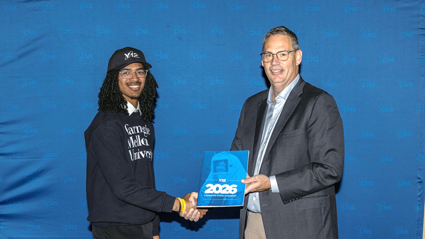 Consolidated Nuclear Security President and CEO Todd Ailes welcomed the summer interns to employment at Y-12. 