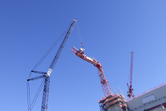 UPF Tower Crane demobilization 