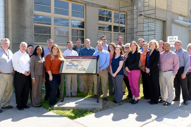 Leadership Oak Ridge Class of 2016 toured the historic Building 9731, one of the buildings at Y-12 designated to become a part of Manhattan Project National Historical Park.