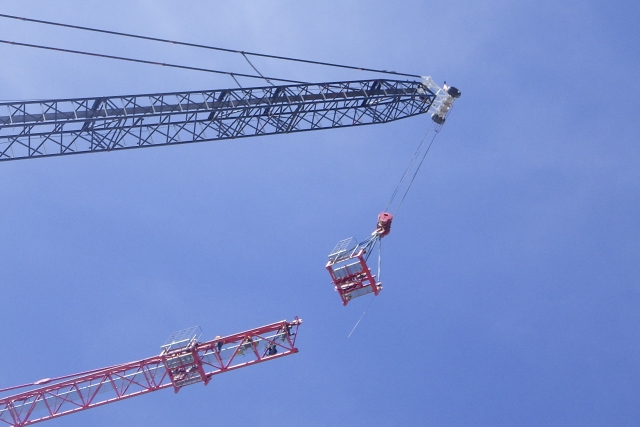 UPF Tower Crane Demobilization 