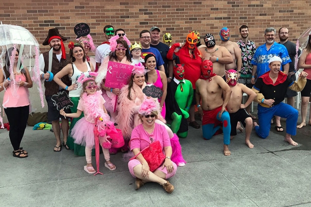UPF employees raised more than $22,000 for Special Olympics Polar Plunge competition