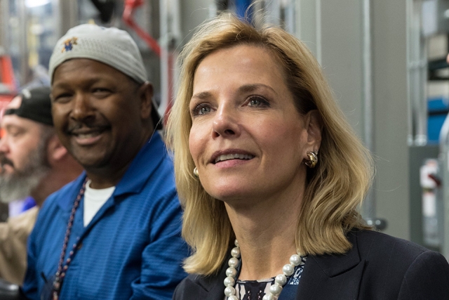 NNSA Administrator and Under Secretary for Nuclear Security Lisa Gordon-Hagerty toured several production buildings during her visit to the site. 
