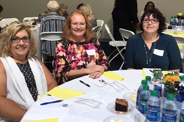 CNS employees enjoy the Leading Ladies Luncheon for United Way of Anderson County. 