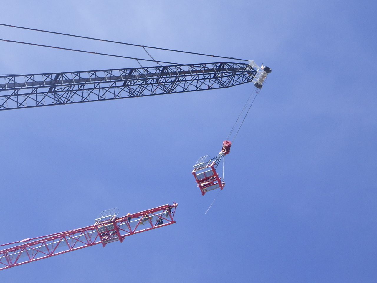 UPF Tower Crane Demobilization 