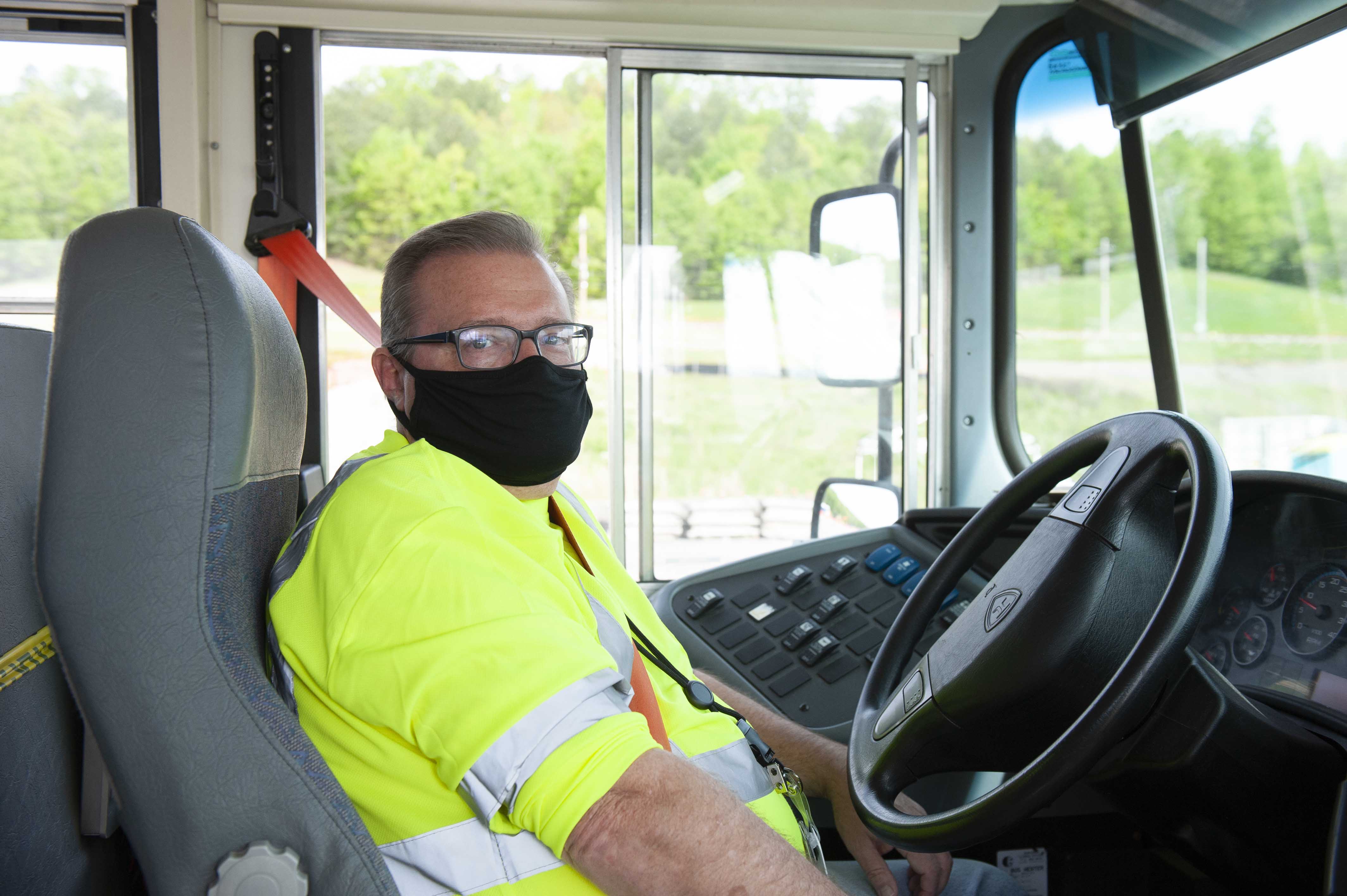 The UPF Project recognizes Lynch Bus Lines, a local school bus contractor, for their assistance during COVID-19 operations