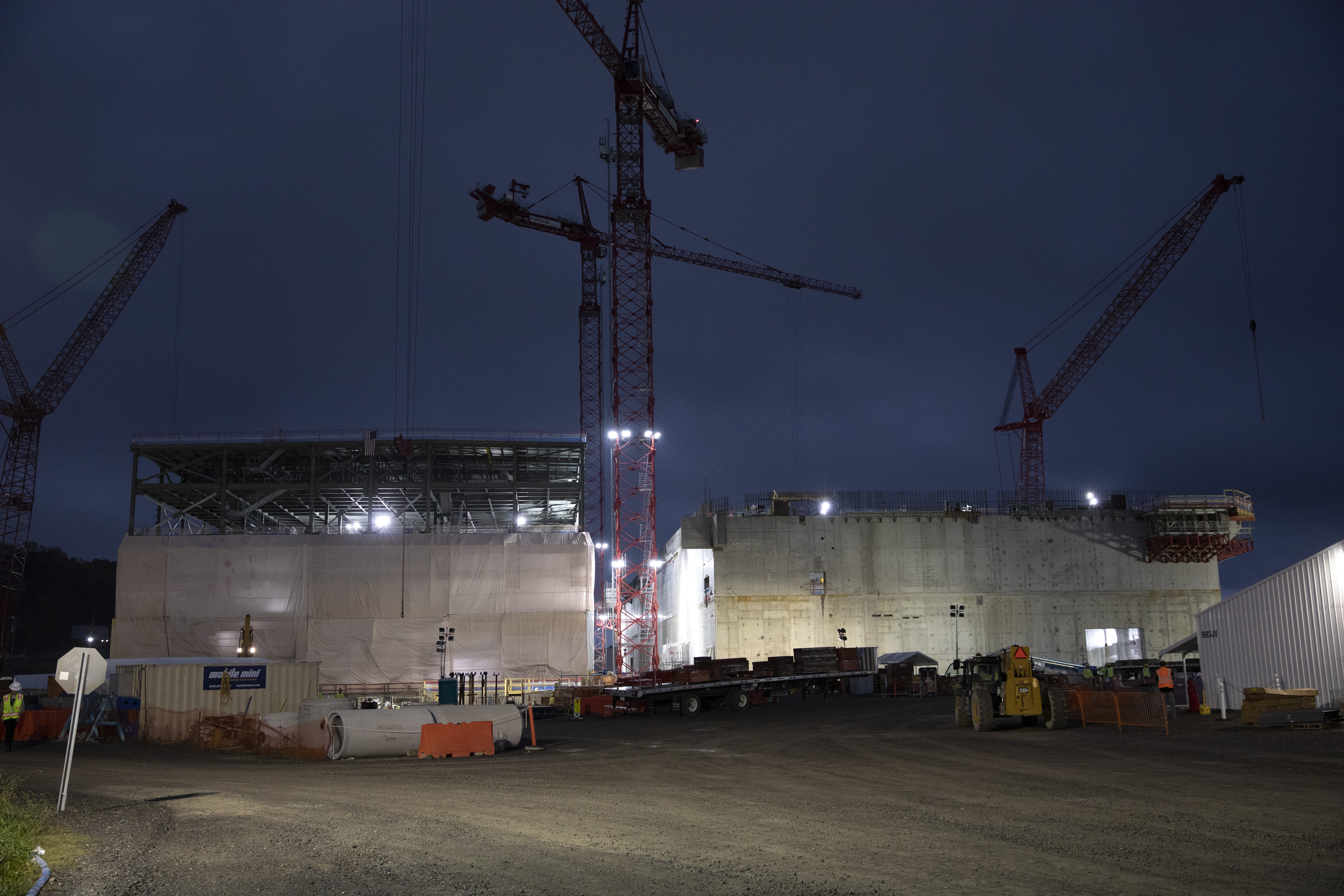 UPF placed the last piece of steel on the Salvage and Accountability with a topping out ceremony on October 26, 2020.