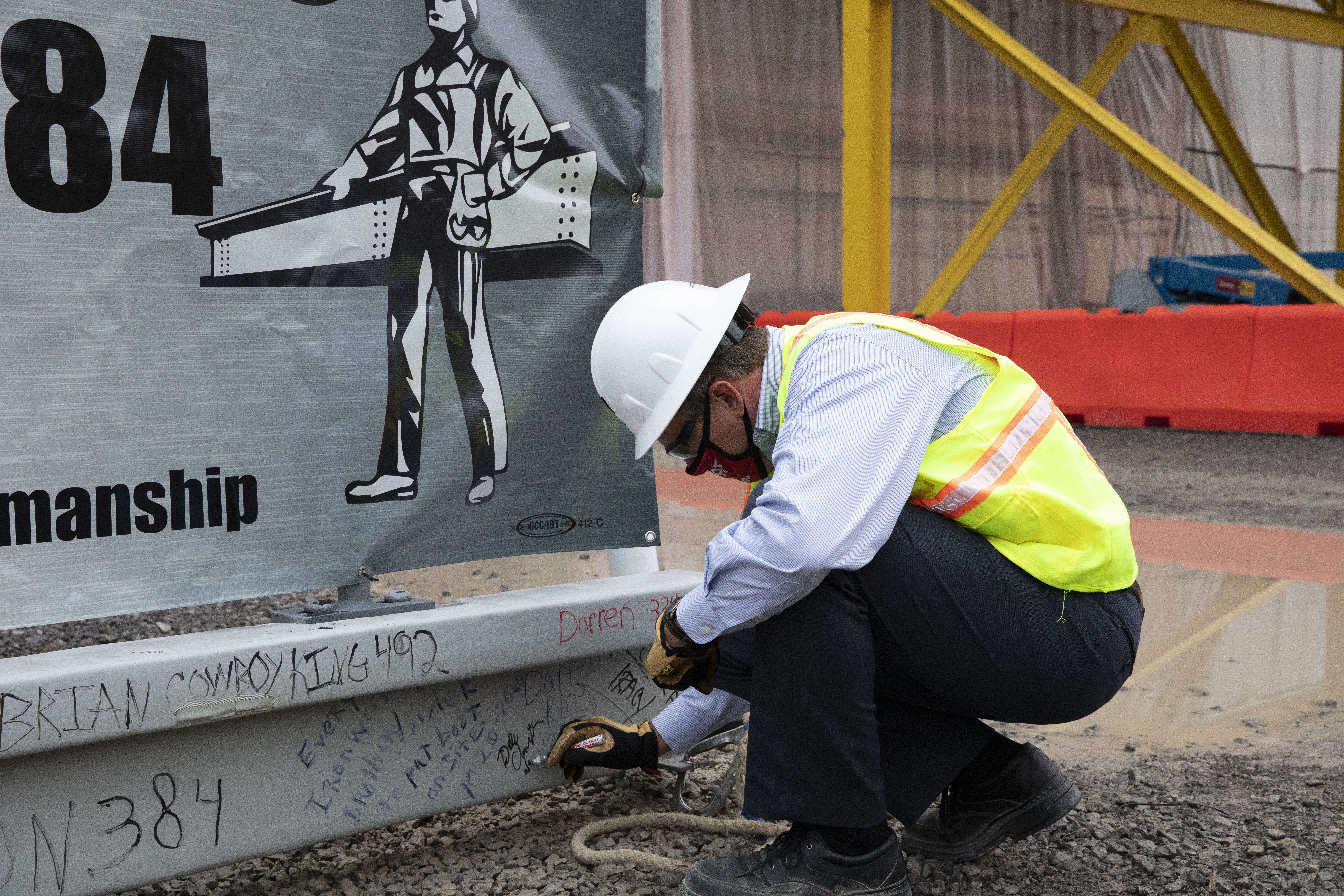 UPF placed the last piece of steel on the Salvage and Accountability with a topping out ceremony on October 26, 2020. UPF placed the last piece of steel on the Salvage and Accountability with a topping out ceremony on October 26, 2020.