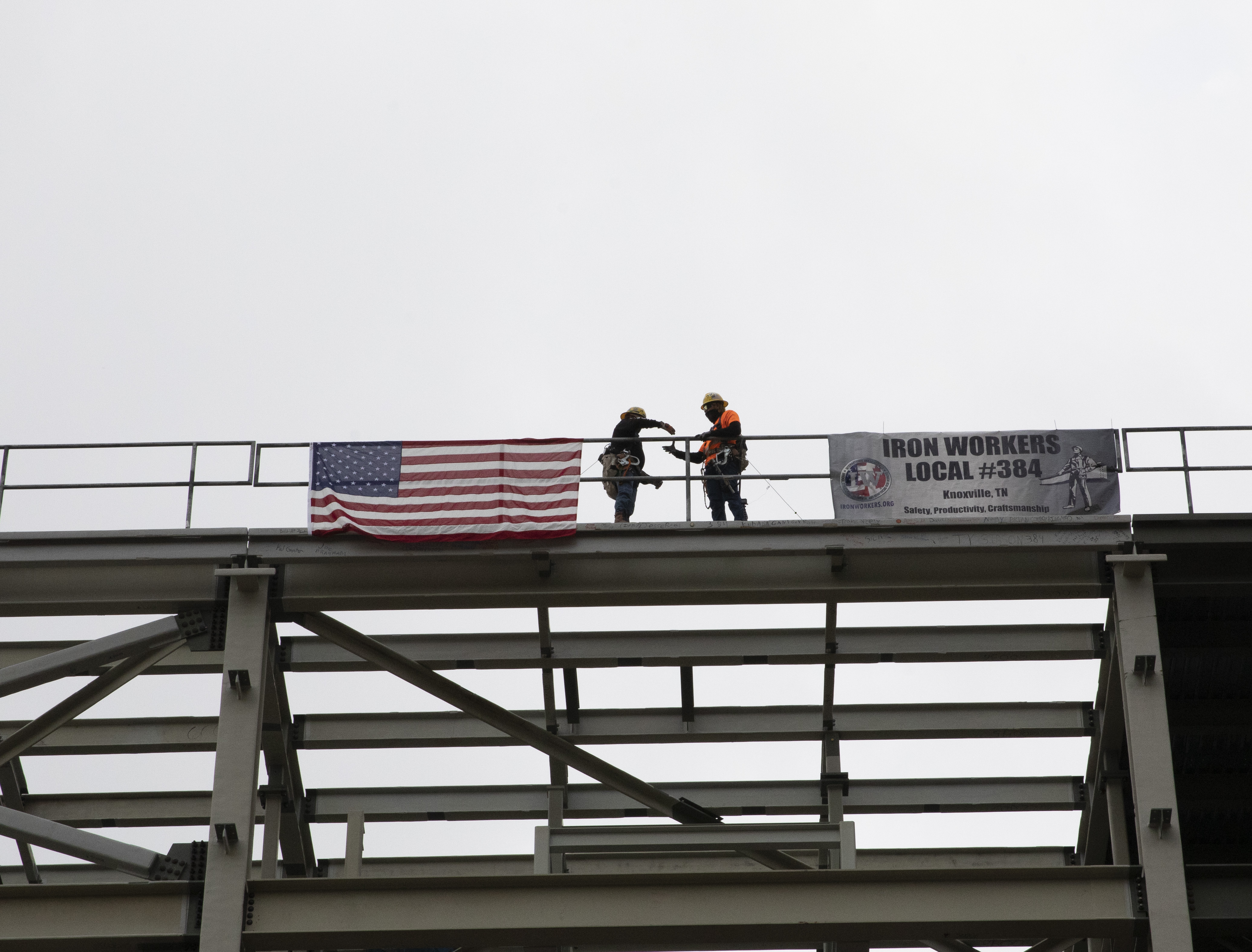 UPF placed the last piece of steel on the Salvage and Accountability with a topping out ceremony on October 26, 2020. UPF placed the last piece of steel on the Salvage and Accountability with a topping out ceremony on October 26, 2020.
