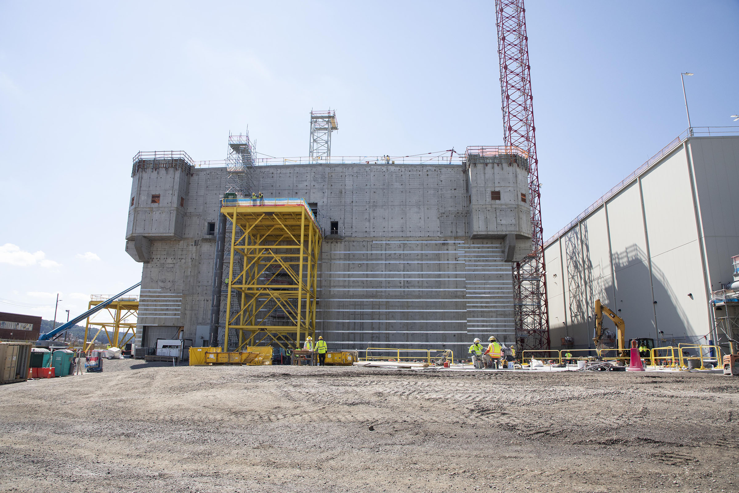 Uranium Processing Facility's Main Process Building