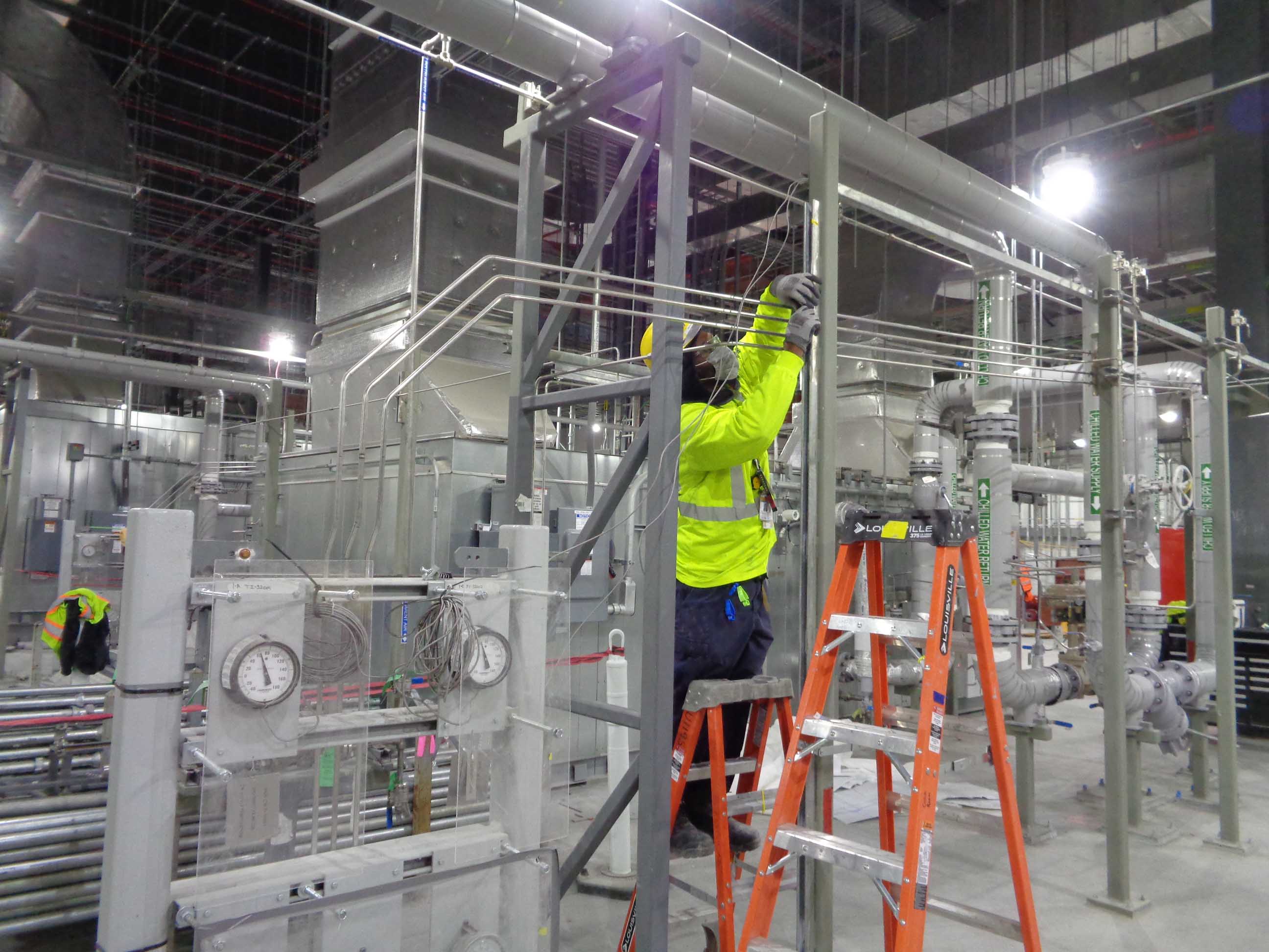 Mechanical Electrical Building Instrumentation Tubing Installation 