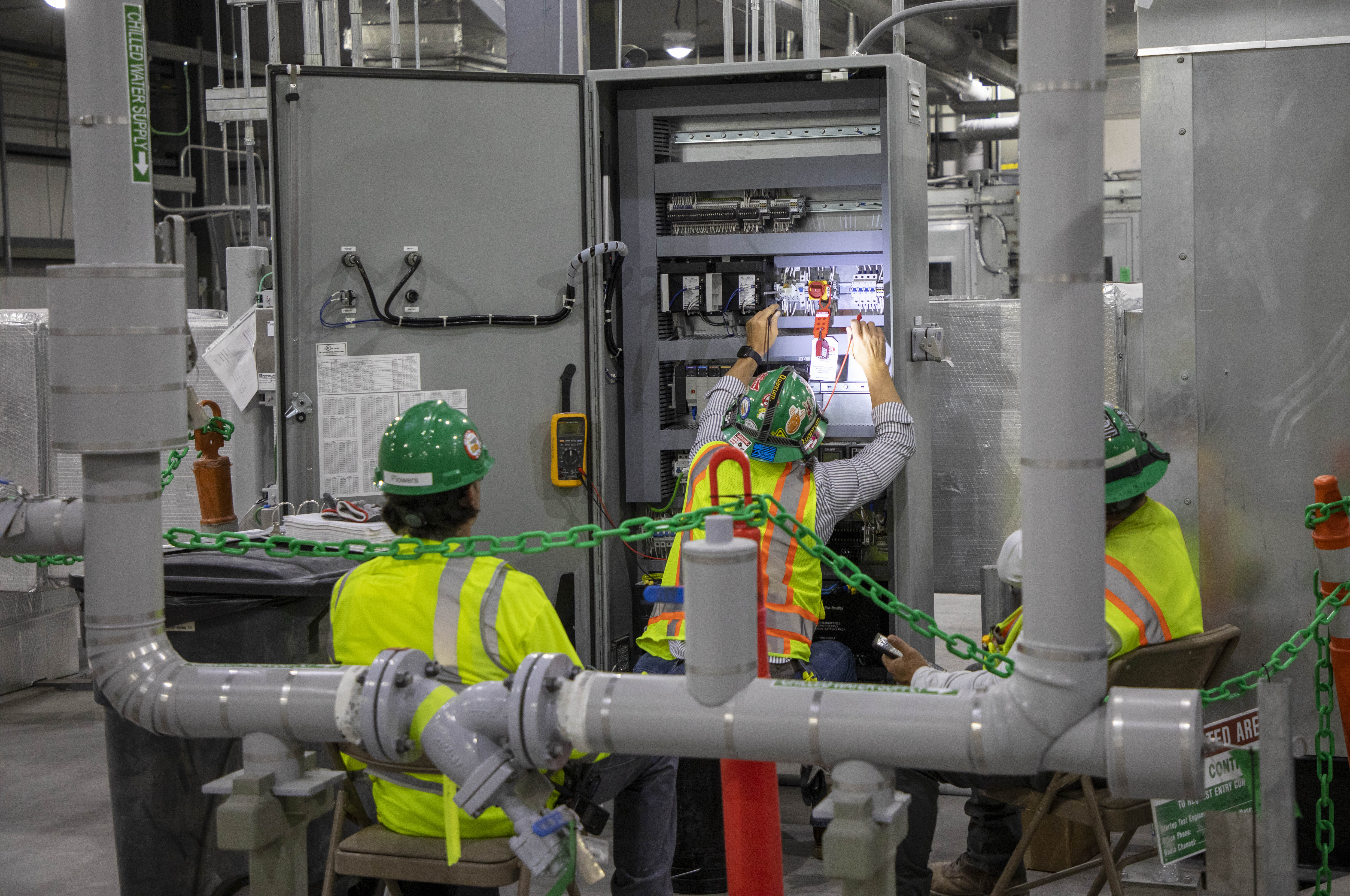 Mechanical Electrical Building electrical testing