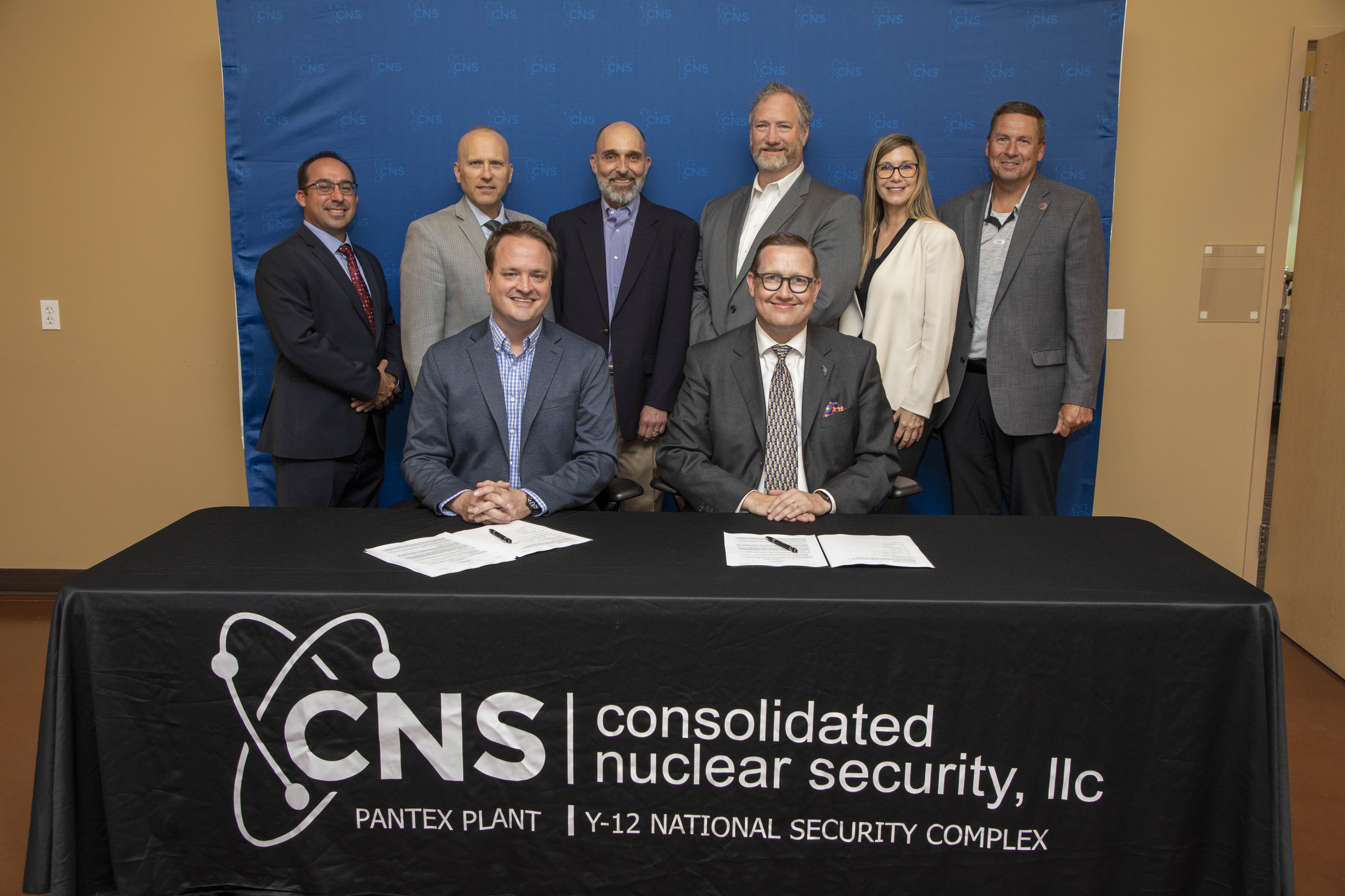 Staff from Northrop Grumman and Consolidated Nuclear Security recently gathered to kick off a cooperative research and development agreement. 