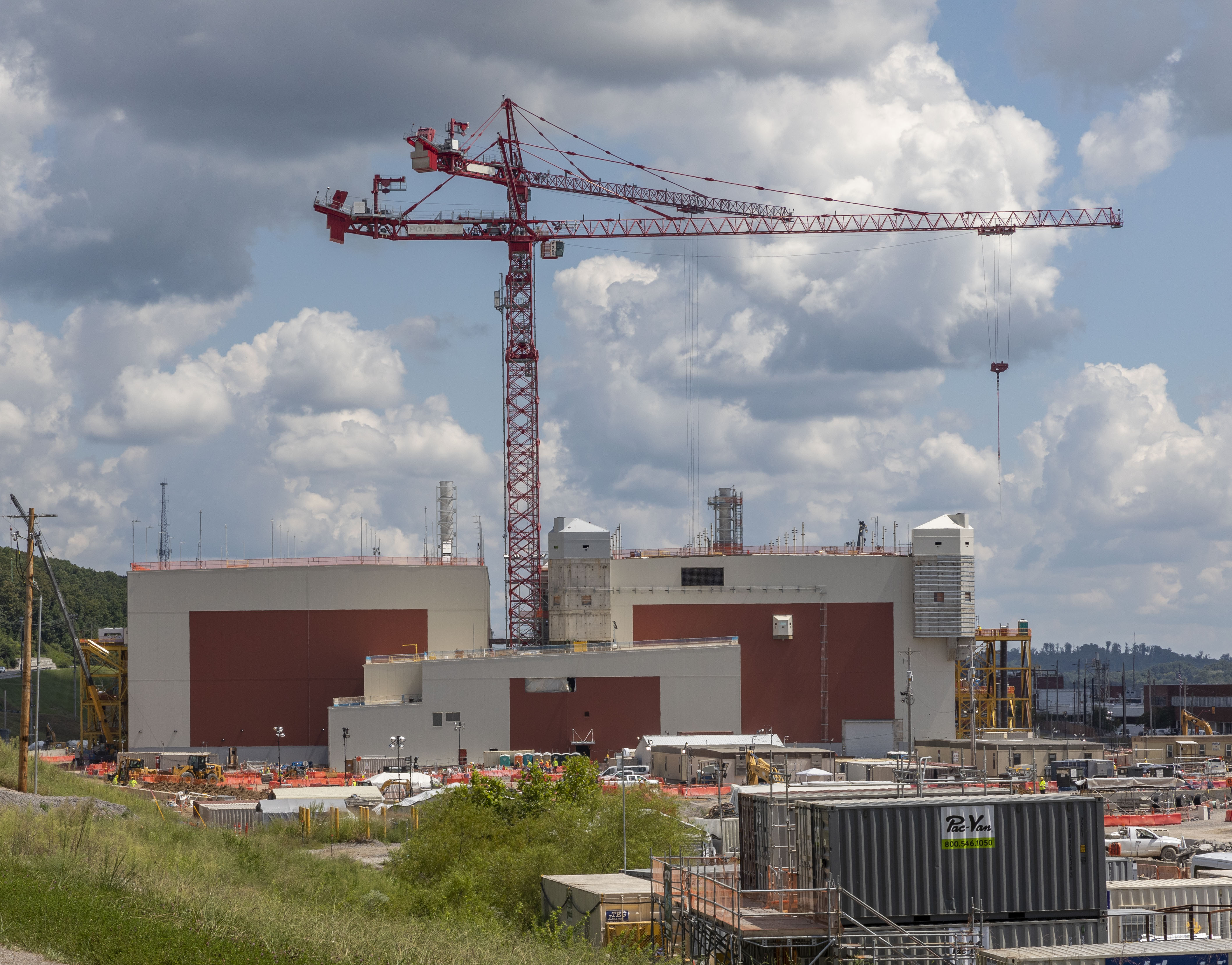 UPF construction site late-August 2022