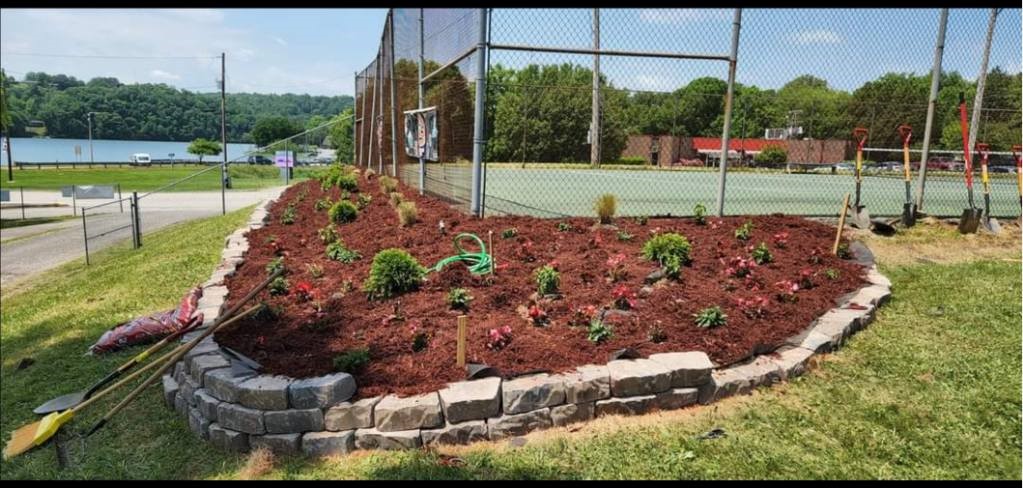 One of the STEM grants will support the continuation of a project funded last year focused on civil and environmental engineering through landscaping at Roane County High School.