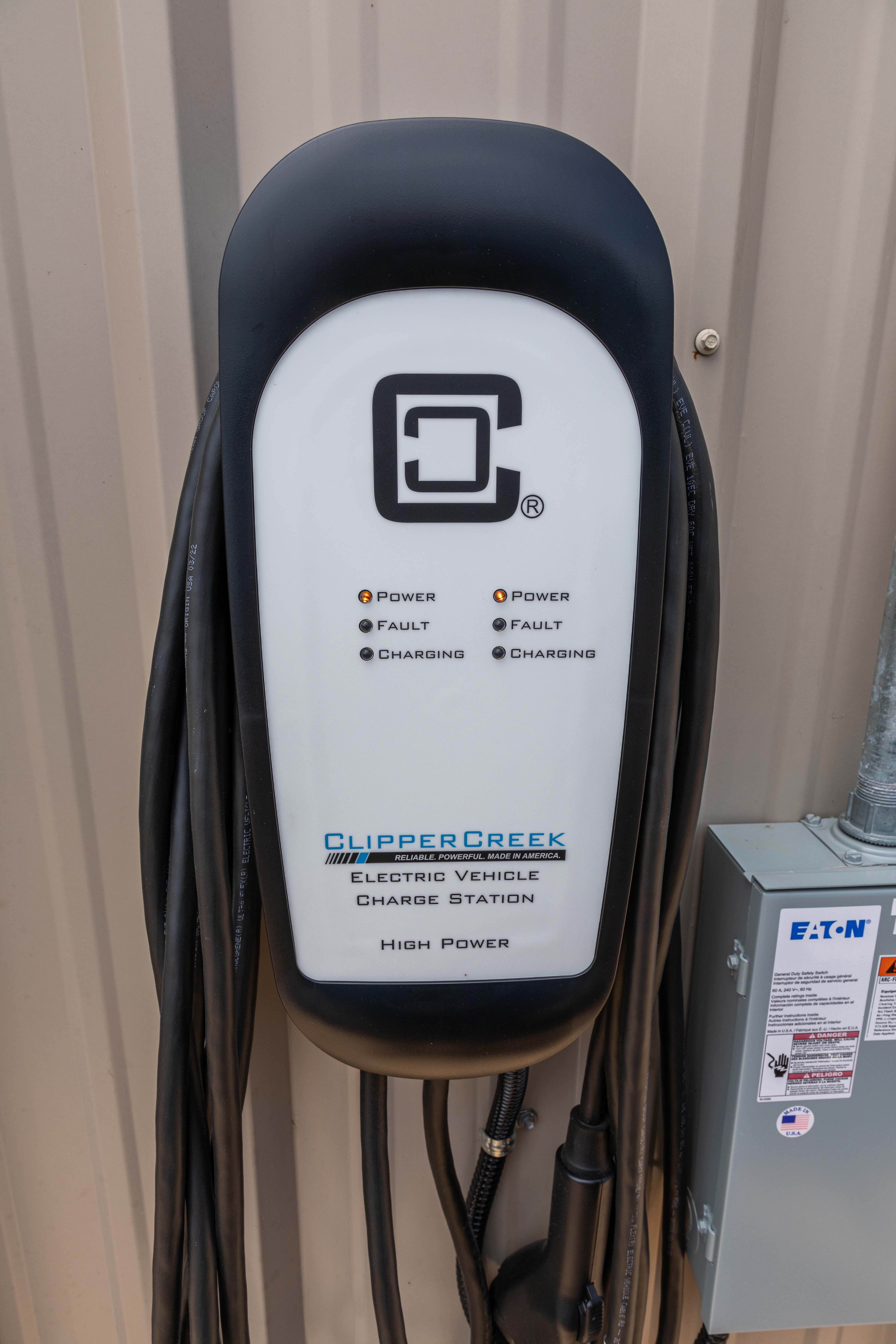 DOE Green Fleet Award funds will partially be used to install additional electric vehicle supply equipment charging stations
