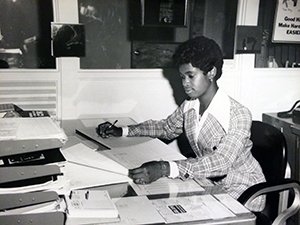 Then a young engineer, Crowe works on a project in the Engineering Division at the Oak Ridge Gaseous Diffusion Plant (K‑25 site) in 1972.