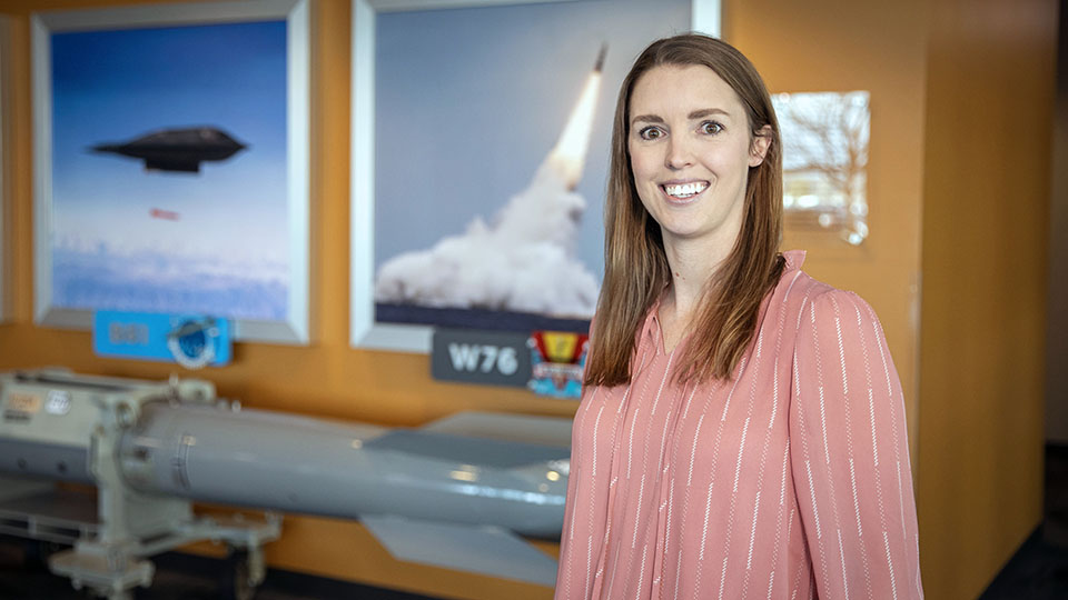 Julie Cramer started at Y-12 in 2010 as an intern and has held several positions at the site during her career. Photo by Jordan Ray. 