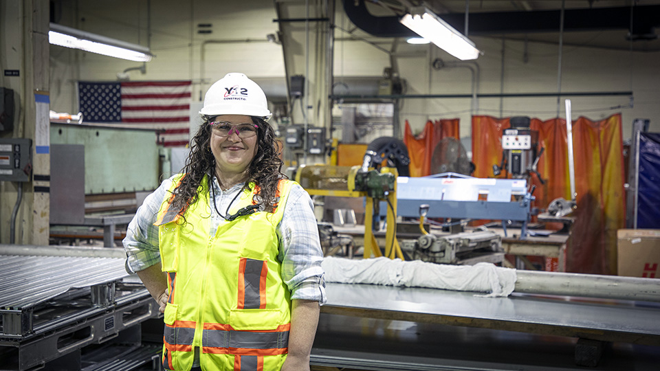 Field Engineering Administrator Kaitlyn W. shares her thoughts on teamwork as part of a series of Y‑12 stories highlighting our Construction team.  