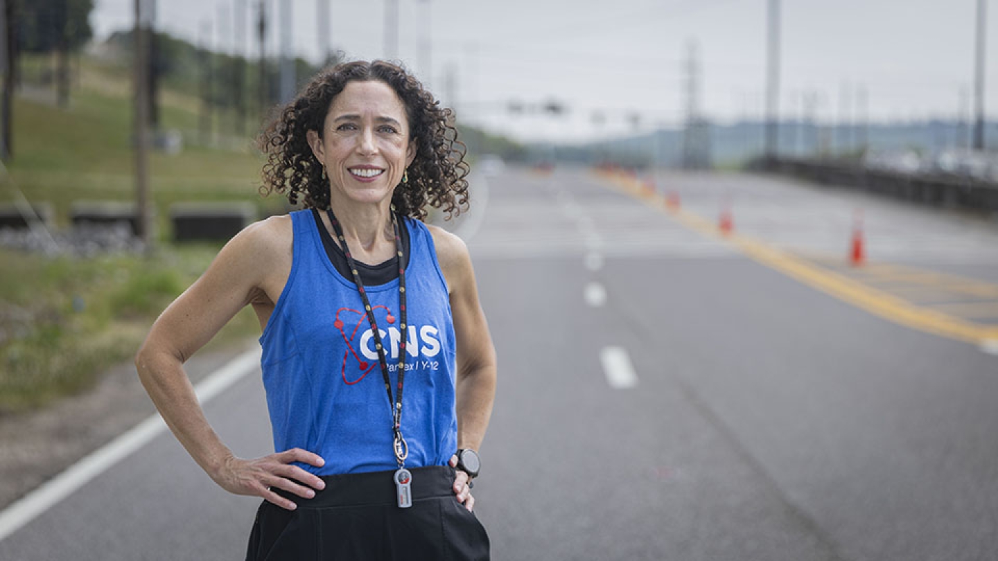Michelle H. brings a runner’s mindset to Project Management. Photo by Jordan Ray. 