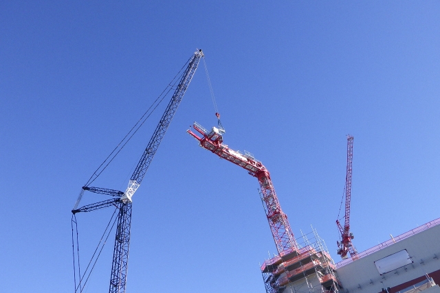 UPF Tower Crane demobilization 