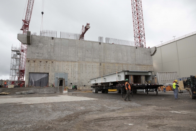 The UPF Project completed 12 Main Process Building (MPB) Concrete Wall Placements in just two months