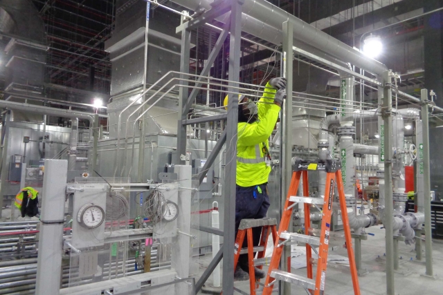 Mechanical Electrical Building Instrumentation Tubing Installation 