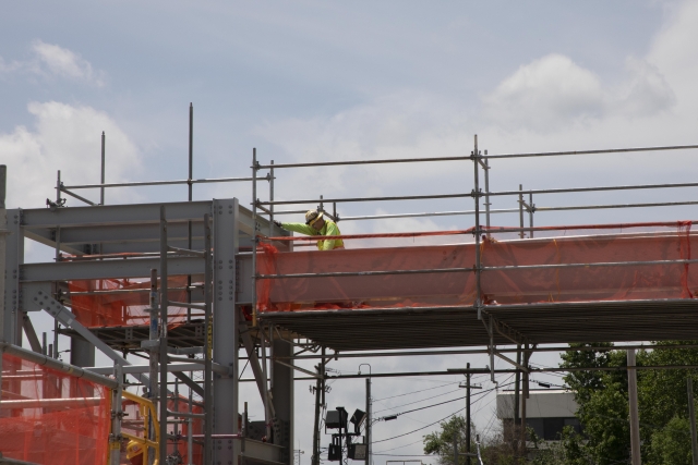 Process Support Facilities pipe bridge 