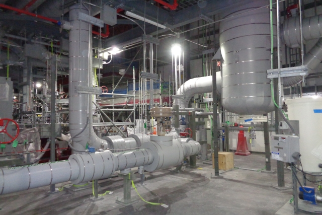 Mechanical Electrical Building chilled water system 