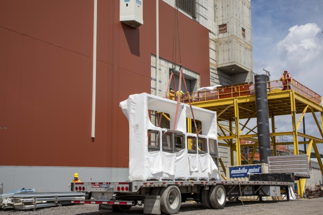 Main Process Building material storage rack delivery  