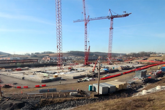 The Uranium Processing Facility project completed the Site Infrastructure and Services subproject, which included completion of a concrete batch plant and a 65,000-square-foot Construction Support Building.