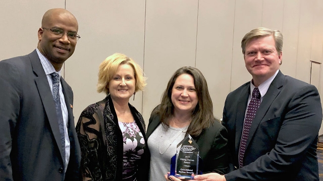 The Tennessee Veterans Business Association Dinner was held on January 28, 2019. CNS was a sponsor table. Attendees included Brian Arrington, Lisa Copeland, Amy Wilson, and Bill Tindal. Guest speaker was Oliver North. 